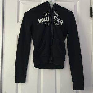 Brand/Hollister - Color/Navy Blue & white - Size/ XS - Style/ zipper hoodie